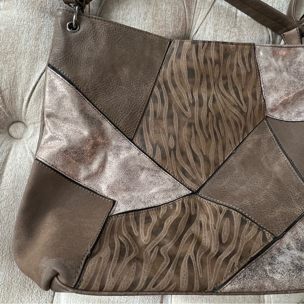 BOHO Style Patch work Shoulder Bag - Picture 3 of 4